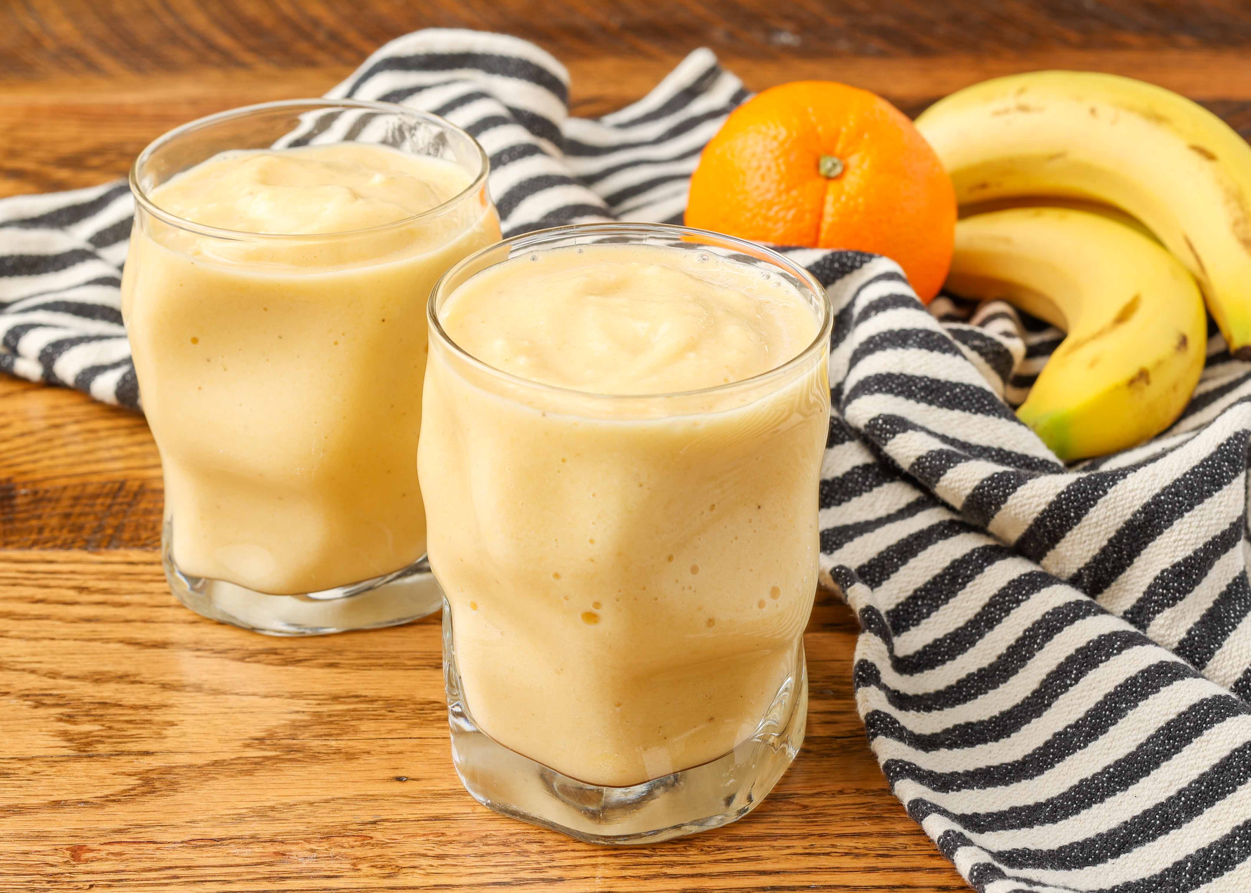 Whip Up the Easiest Orange Banana Smoothie in 5 Minutes